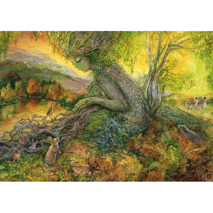 Puzzle Grafika-T-00336 Josephine Wall - Autumn Serenade