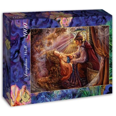 Puzzle Grafika-T-00384 Josephine Wall - La Belle au Bois dormant