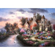 Puzzle  Grafika-T-00506 Dennis Lewan - Mill Creek Manor