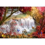 Puzzle  Grafika-T-00678 Deep Forest Waterfall