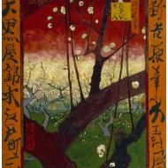 Puzzle  Grafika-T-02216 Vincent Van Gogh : Japonaiserie: Le Prunier en Fleurs, 1887
