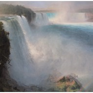 Puzzle  Grafika-T-02229 Frederic Edwin Church : Les Chutes du Niagara - Côté Américain, 1867