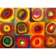 Pièces XXL - Vassily Kandinsky - Color Study: Squares with Concentric Circles