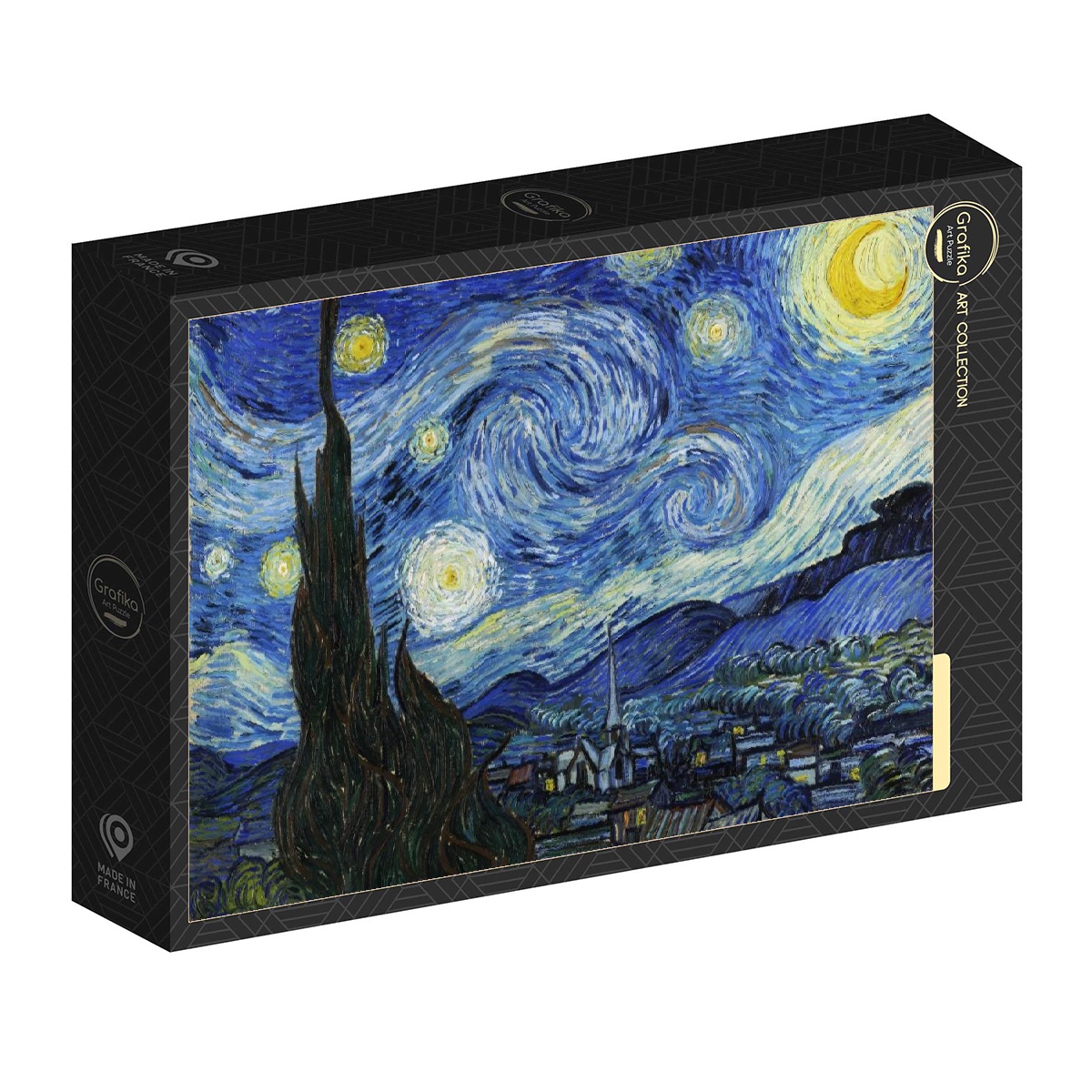 Universal - Puzzle Pieces Van Gogh Nuit étoilée Puzzle de peinture en  papier pour les jeux d'adultes - Animaux - Rue du Commerce
