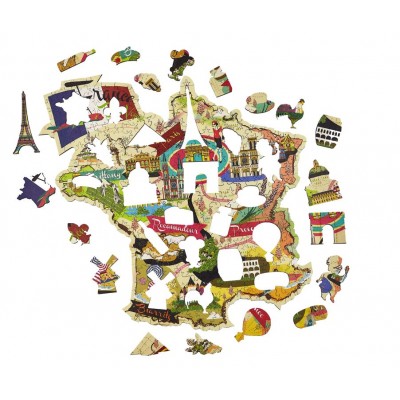 Harmandi-Puzzle-90161 Puzzle en Bois - France