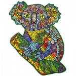  Harmandi-Puzzle-Creatif-90192 Puzzle en Bois - L'Adorable Koala