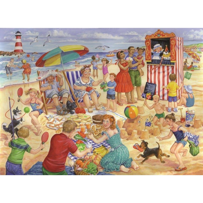 Puzzle  House-Of-Puzzles-HP0354 Pièces XXL - Au Bord de la Mer