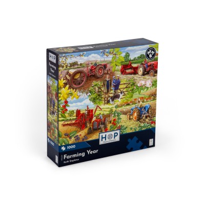 Puzzle House-Of-Puzzles-HP0409 Année Agricole