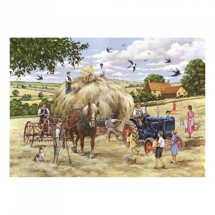 Puzzle  House-Of-Puzzles-HP0463 Pièces XXL - Faire Du Foin