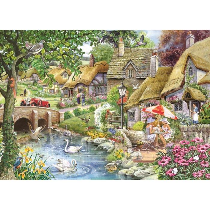 Puzzle  House-Of-Puzzles-HP0532 Café Du Matin