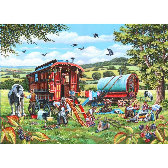 Puzzle  House-Of-Puzzles-HP0534 Homme Colporteur