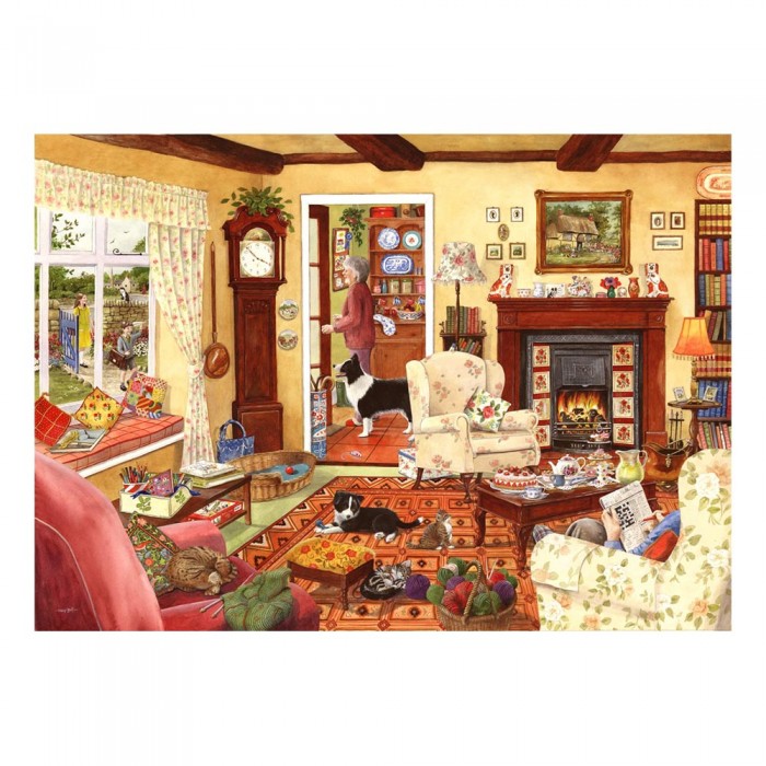 Puzzle  House-Of-Puzzles-HP0542 Pièces XXL - À L'Heure Du Thé