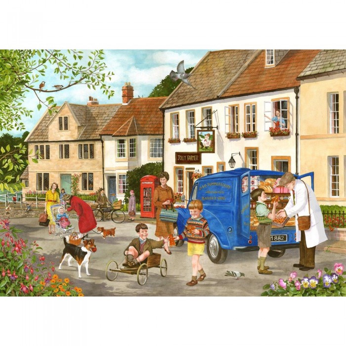 Puzzle  House-Of-Puzzles-HP0601 Pièces XXL - Garçons En Pain D'Épice
