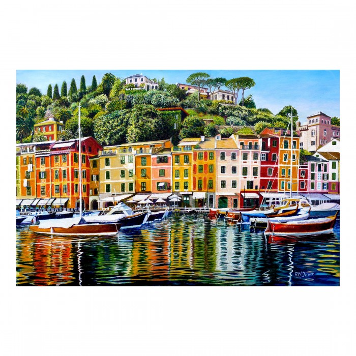 Puzzle  House-Of-Puzzles-HP0706 Portofino En Réflexion