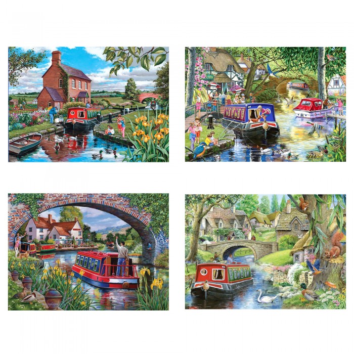  House-Of-Puzzles-HP0769 4 Puzzles - Croiser les Canaux