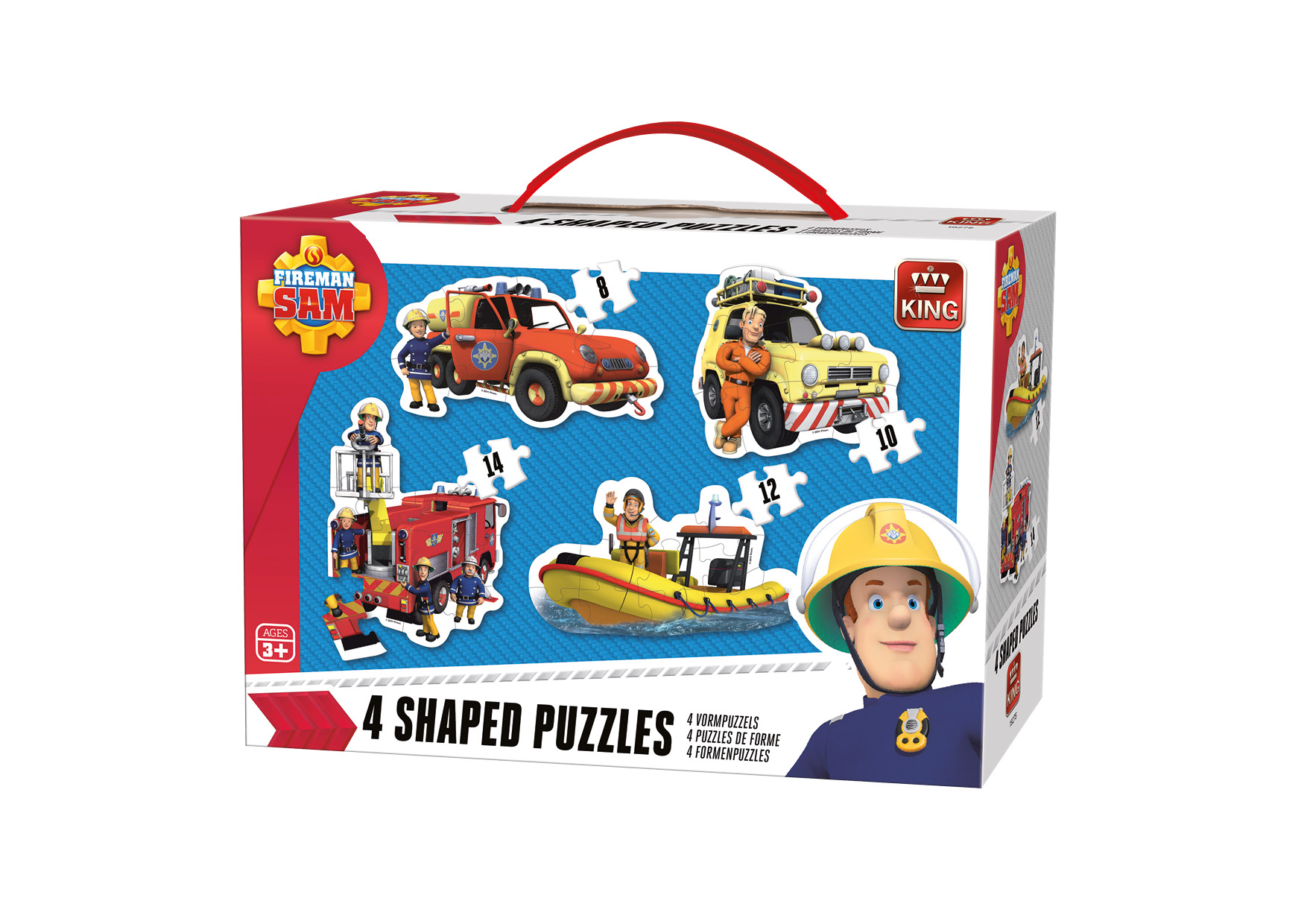 Puzzle Sam le Pompier 45 pièces 5+ - Hasbro