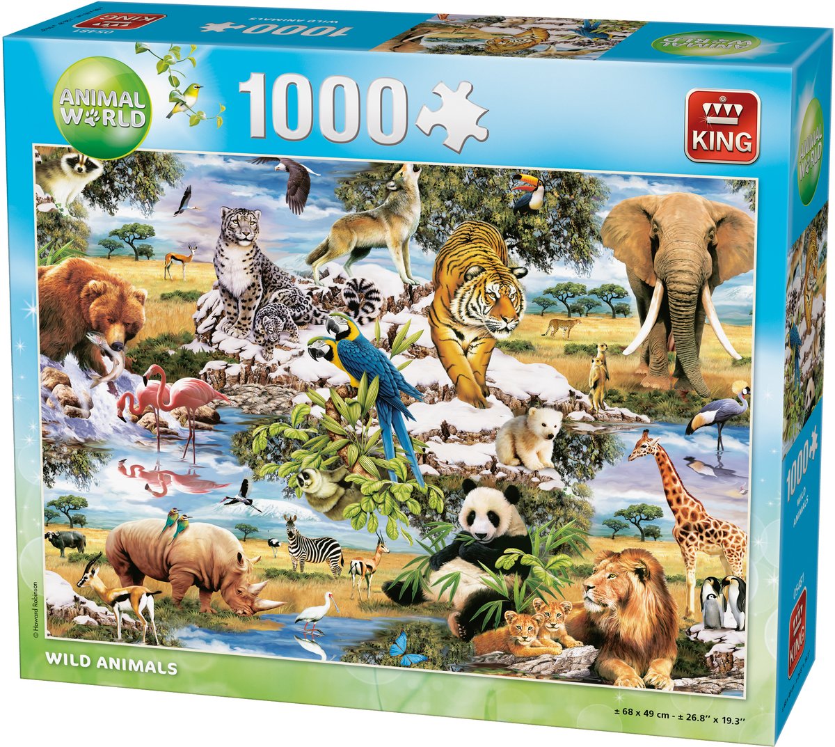 Nature Sauvage - 1000 Teile - TREFL Puzzle acheter en ligne