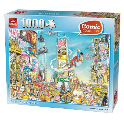 Puzzle King-Puzzle-05089 Comic Collection - Times Square