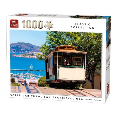 Puzzle King-Puzzle-05720 Cable Cart Tram