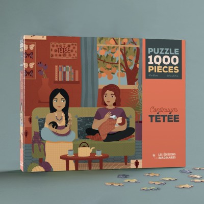 Puzzle Les-Editions-Imaginaires-58302 Tétée