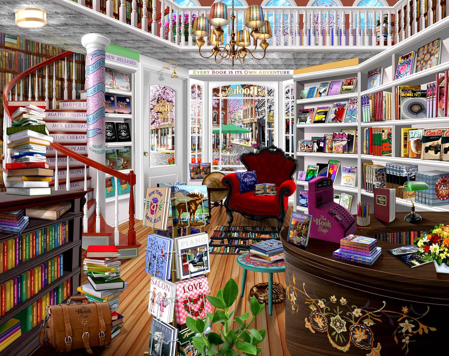 Bigelow Illustrations - The Book Shop
