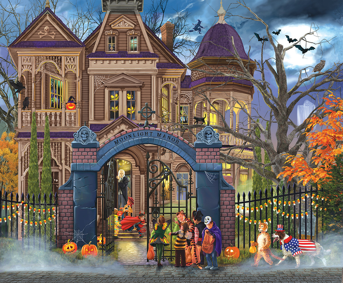 Bigelow Illustrations Moonlight Manor