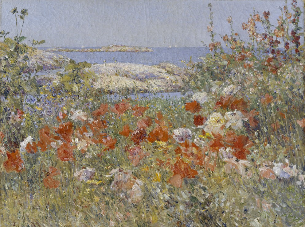 Childe Hassam Celia Thaxters Garden Isles of Shoals Maine 1890