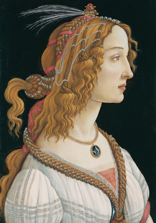 Sandro Botticelli Portrait de Jeune Femme 1494