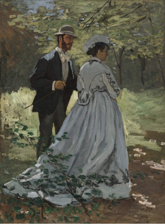 Claude Monet Bazille et Camille 1865