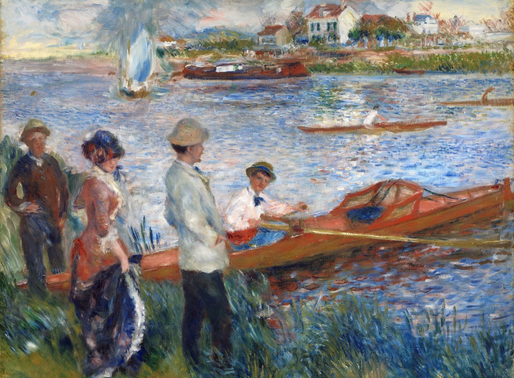 Auguste Renoir Rameurs a Chatou 1879