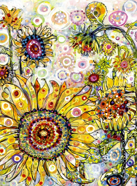 Sally Rich Sunflowers