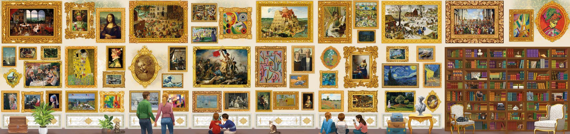 Plus Grand Puzzle du Monde - Travel around Art !