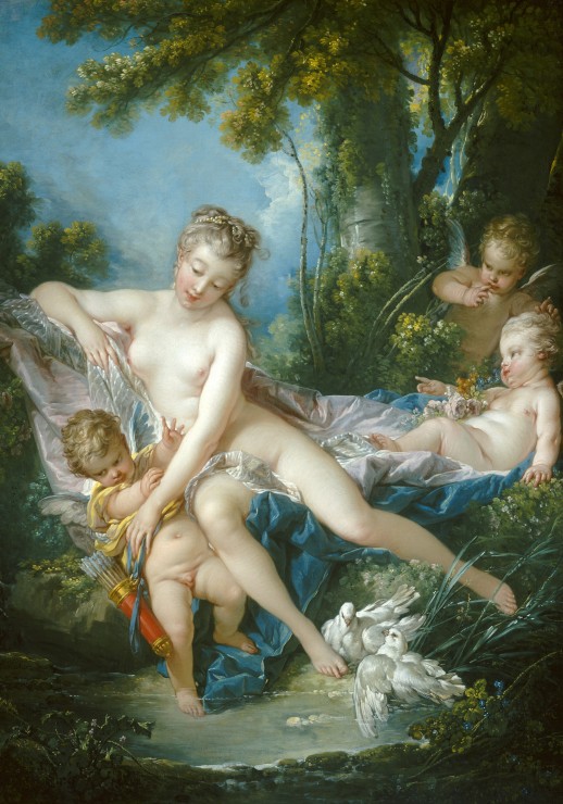 François Boucher : Le Bain de Venus, 1751