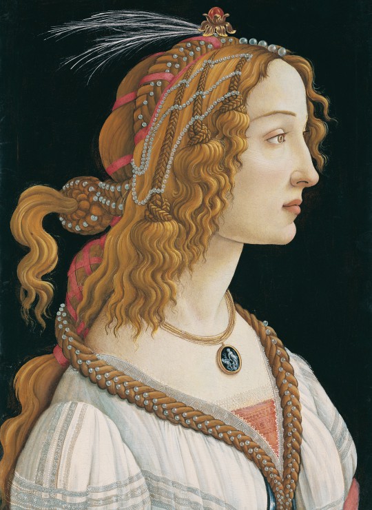 Sandro Botticelli: Portrait de Jeune Femme, 1494