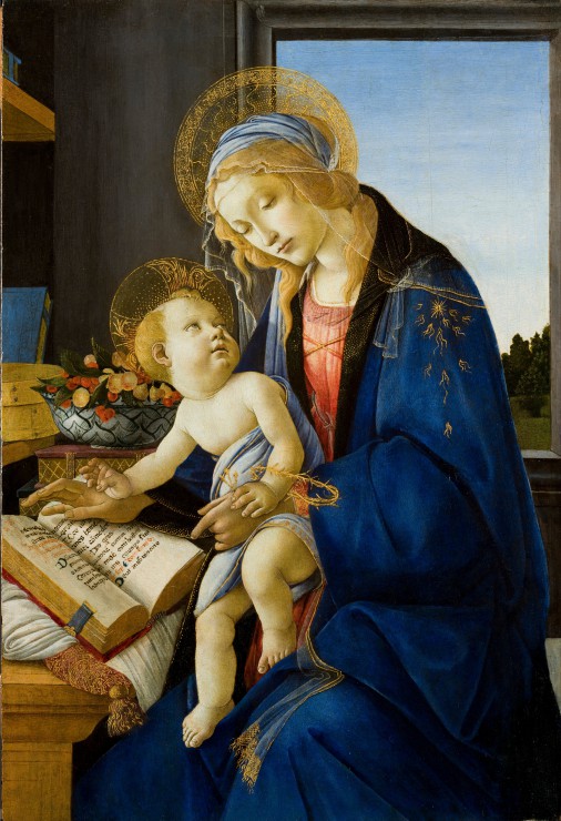 Pieces XXL - Sandro Botticelli: La Madone du Livre, 1480