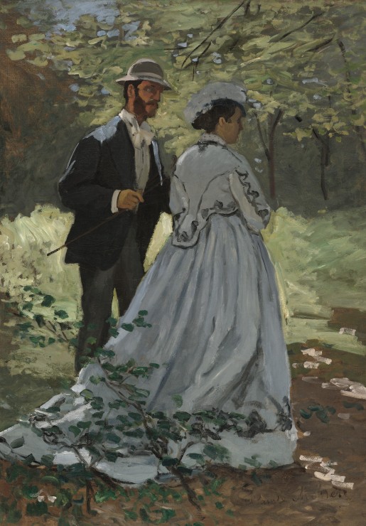 Claude Monet - Bazille et Camille, 1865