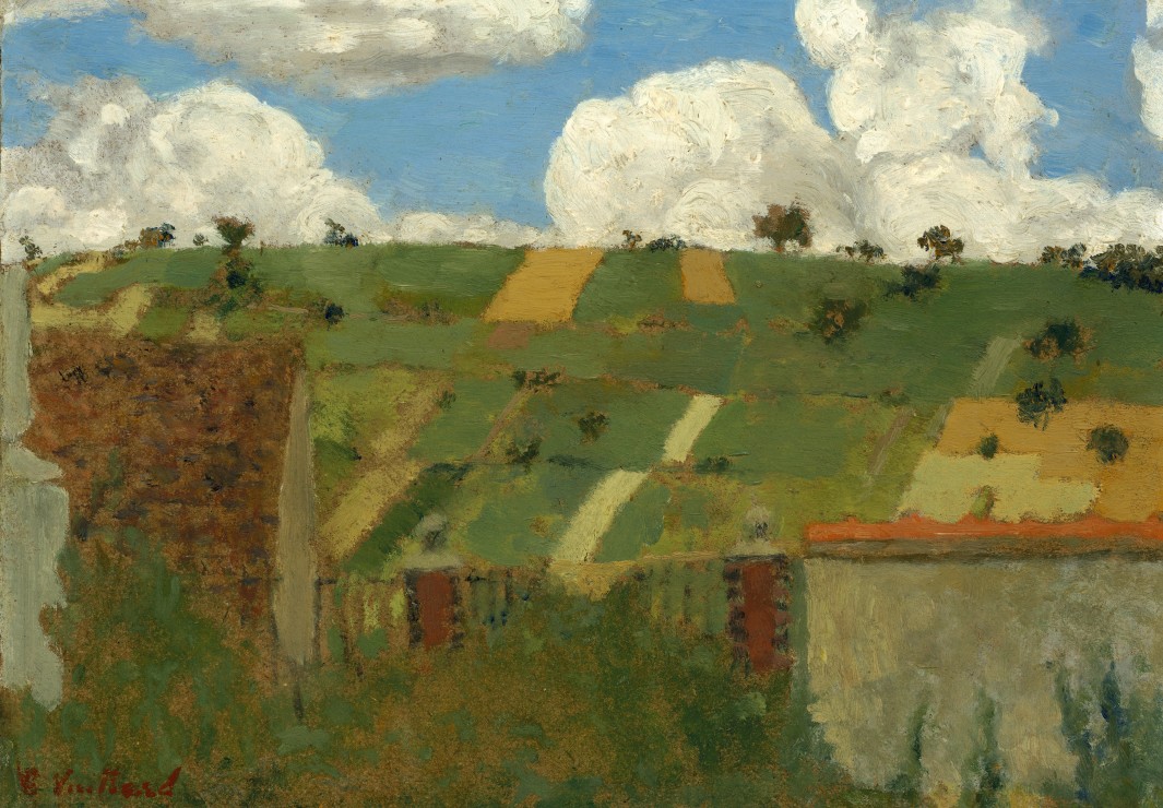 Edouard Vuillard : Paysage d'Ile de France, 1894
