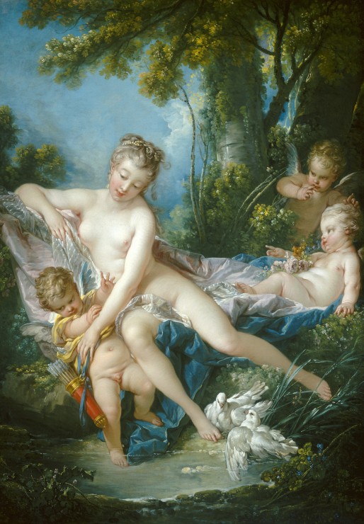 François Boucher : Le Bain de Venus, 1751