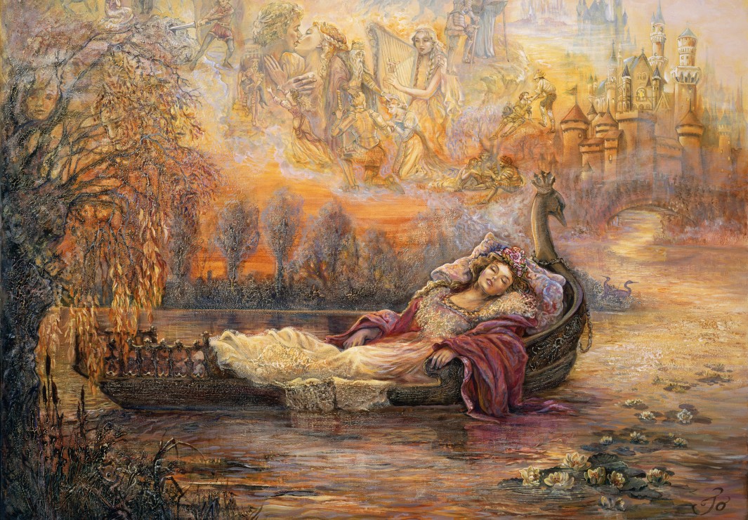 Josephine Wall - Dreams of Camelot