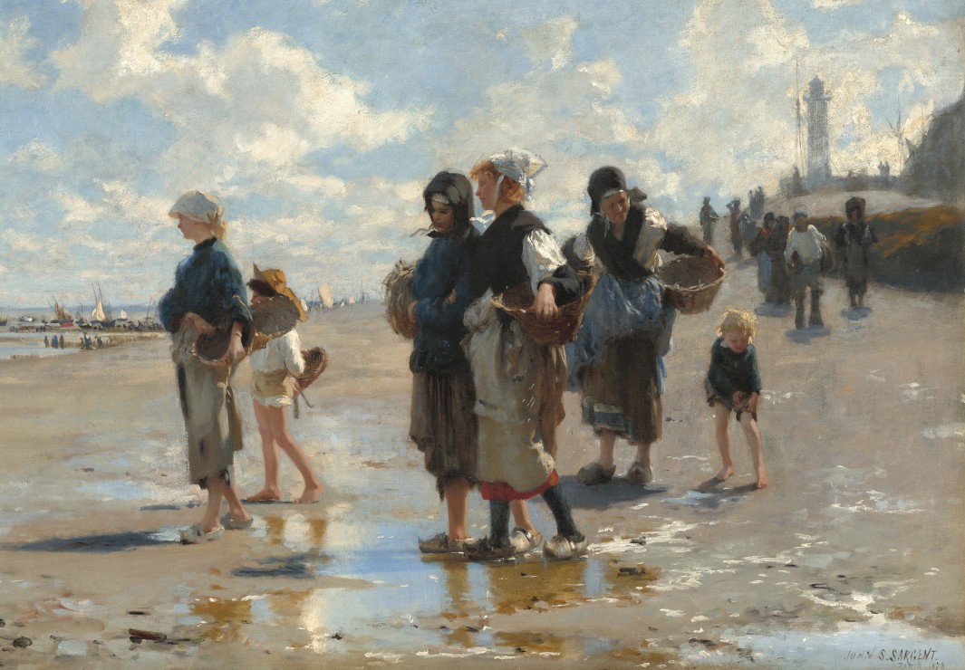 John Singer Sargent : En Route Pour la Pêche, 1878