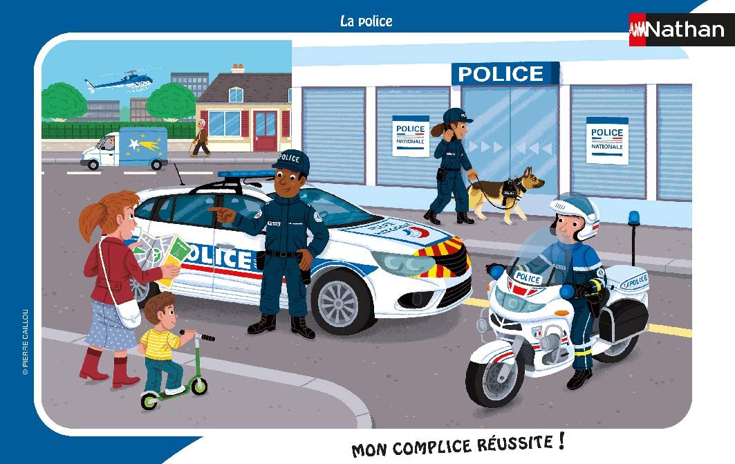 Puzzle Cadre - La Police