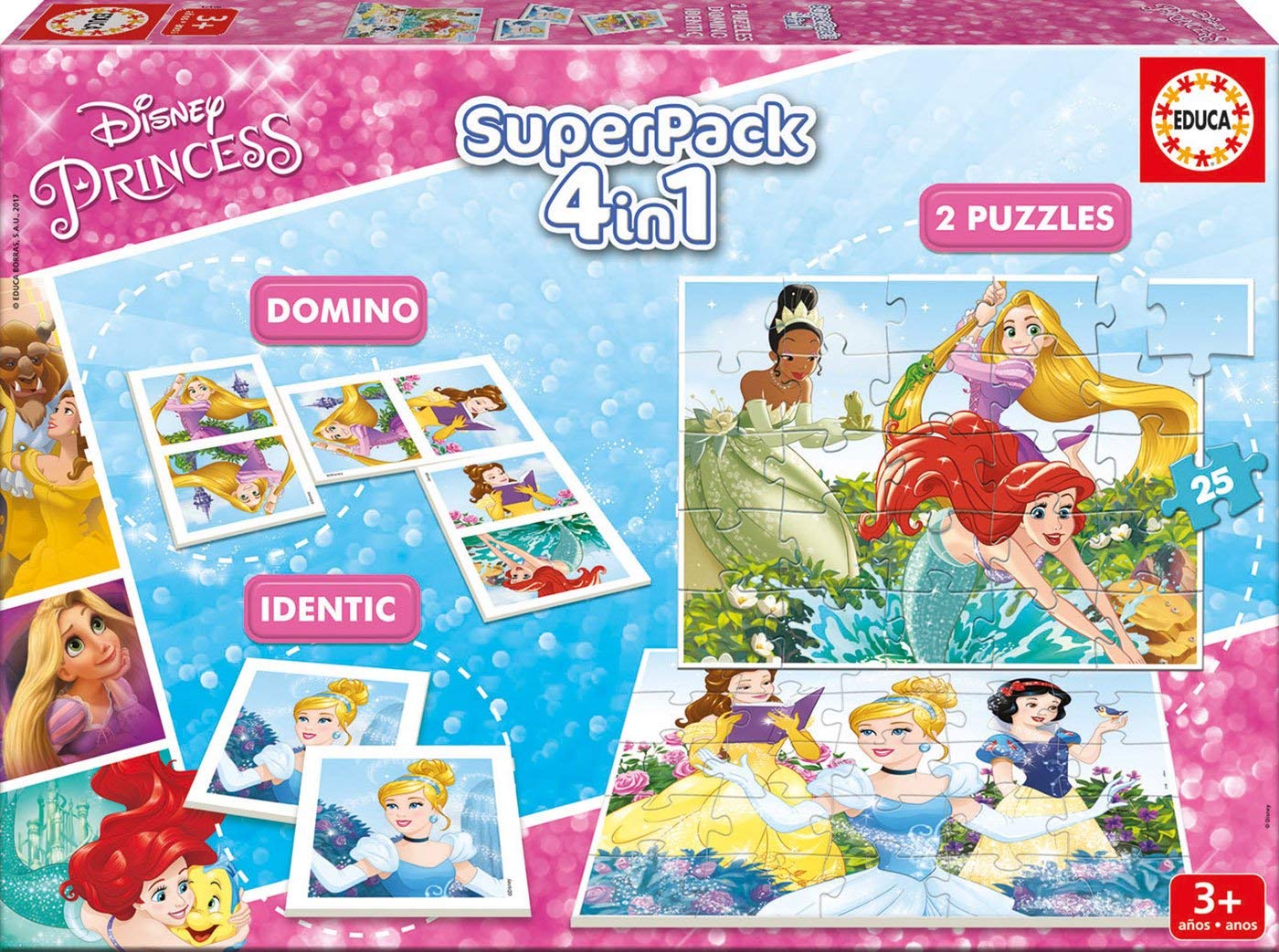 Superpack 4 in 1 - Disney Princess
