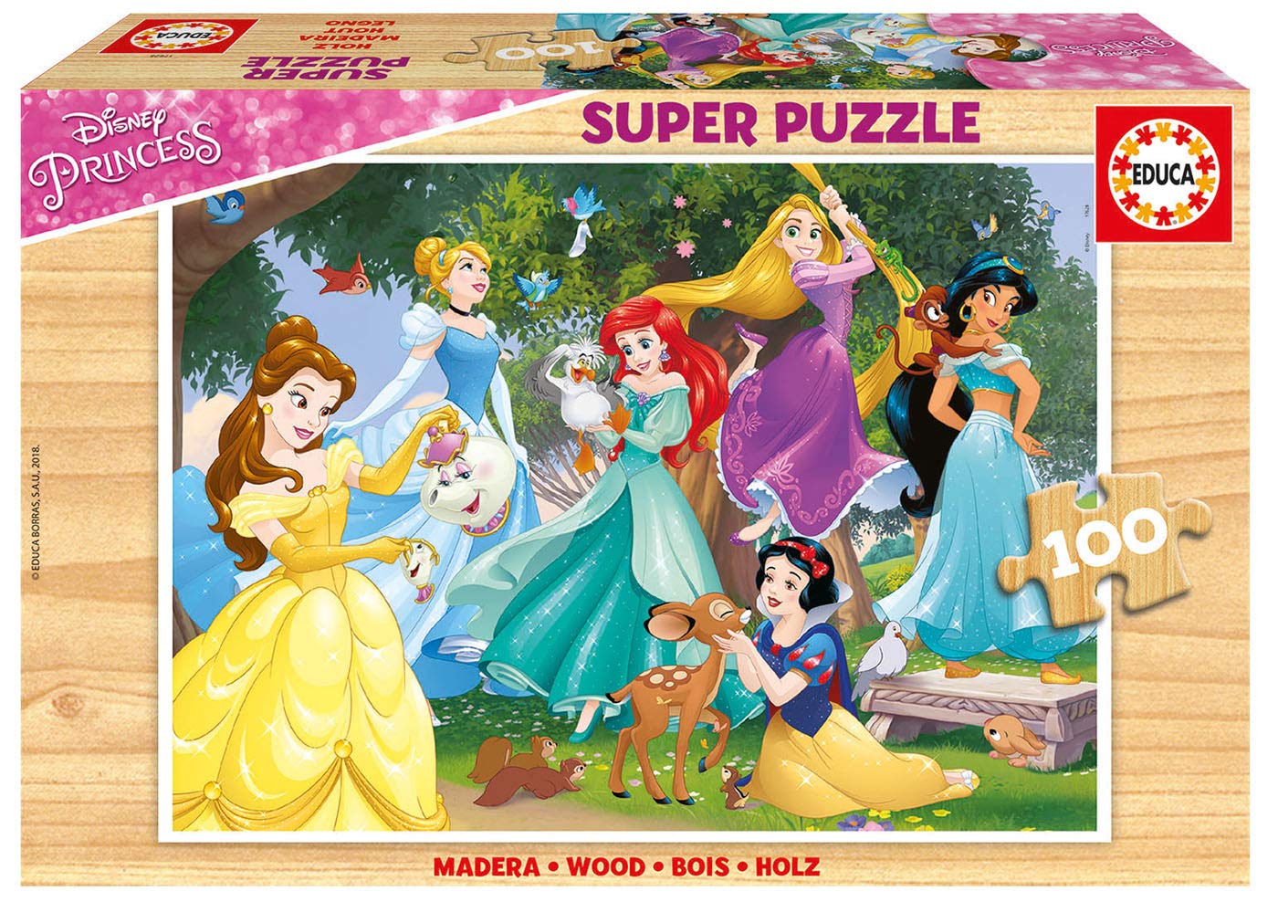 Puzzle en Bois - Disney Princess