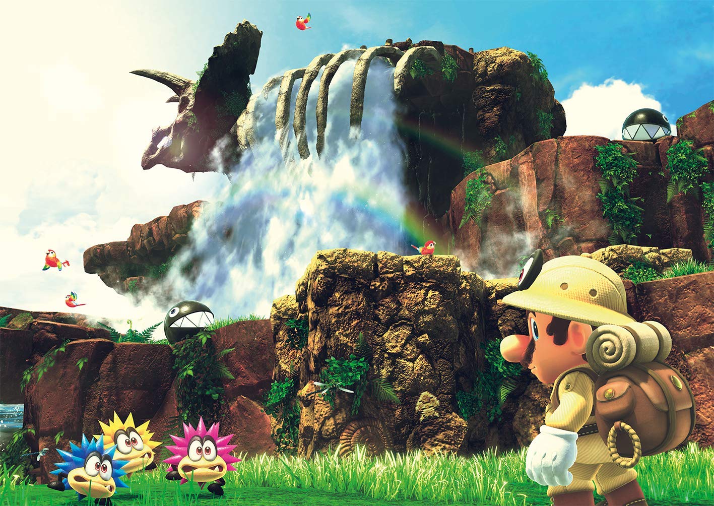 Super Mario Odyssey - Fossil Falls