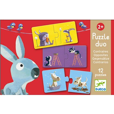 Puzzle 12 x 2 pieces Duo Contraires