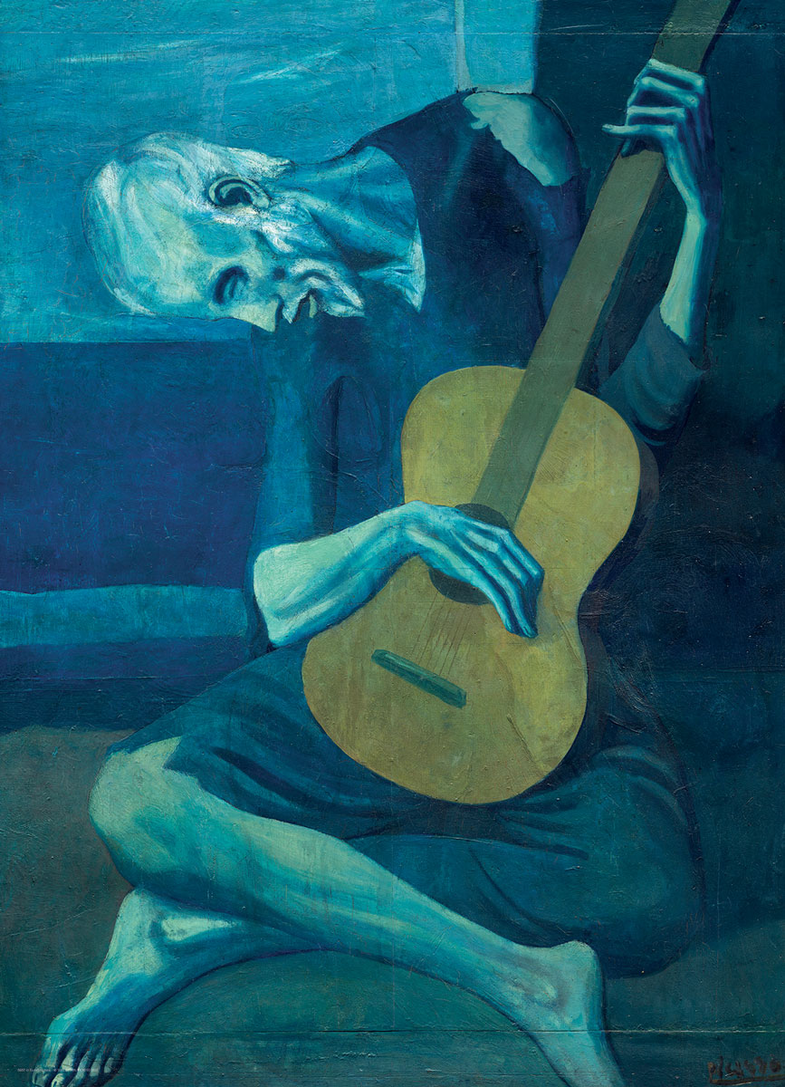 Pablo Picasso - Le Vieux Guitariste