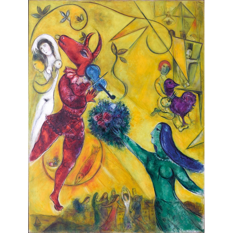 Puzzle en Bois - Chagall Marc - La Danse