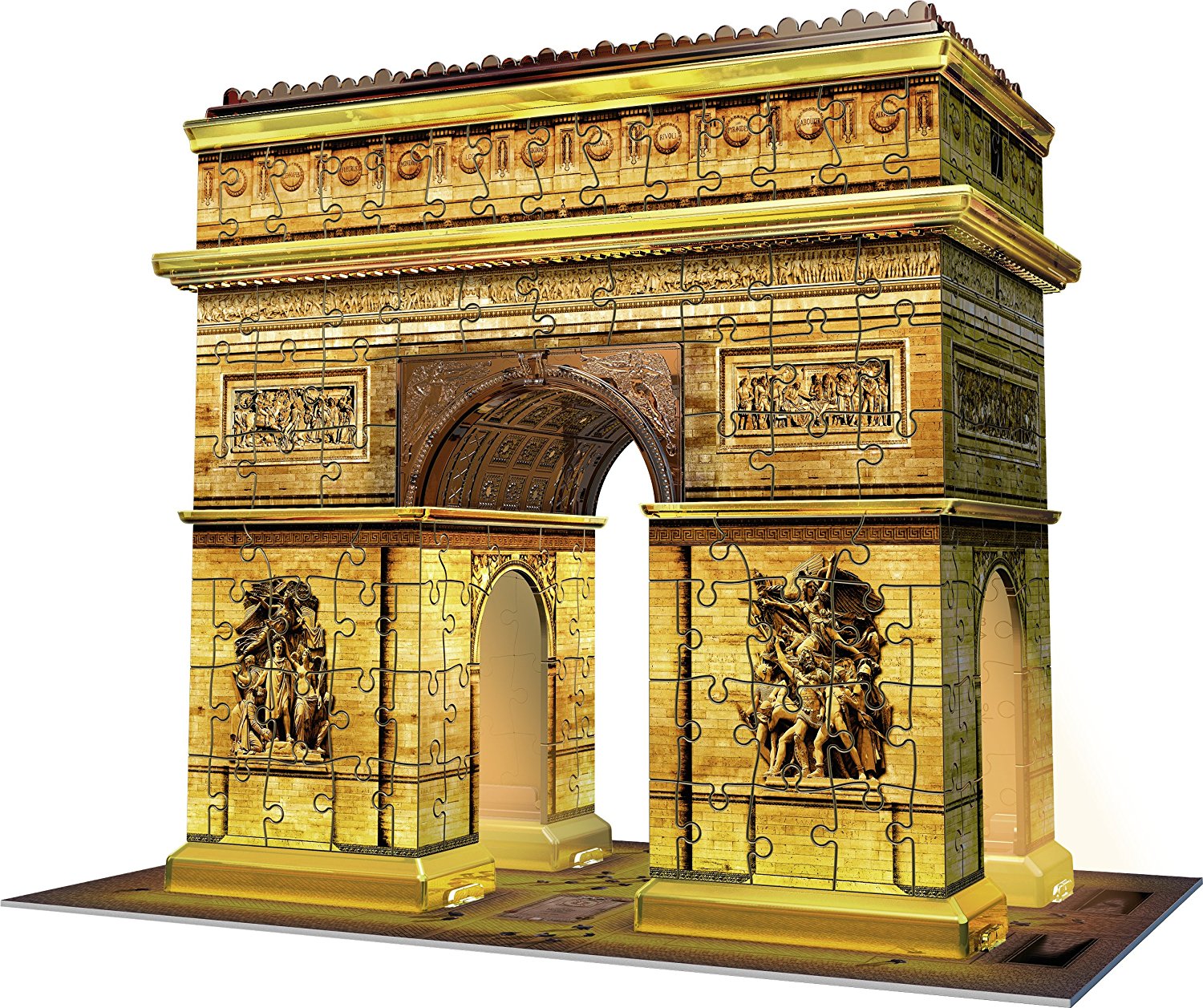 Puzzle 3D avec LED Arc de Triomphe