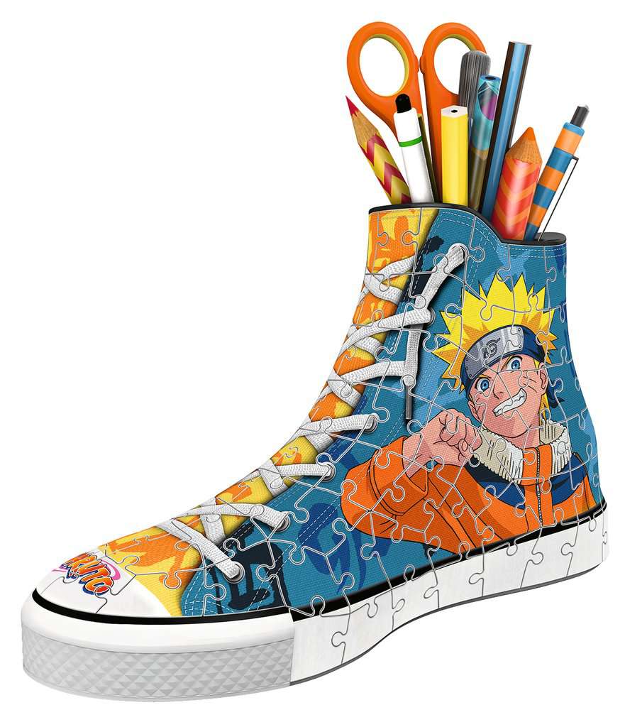 Puzzle 3D - Sneaker - Naruto - Pot à Crayons
