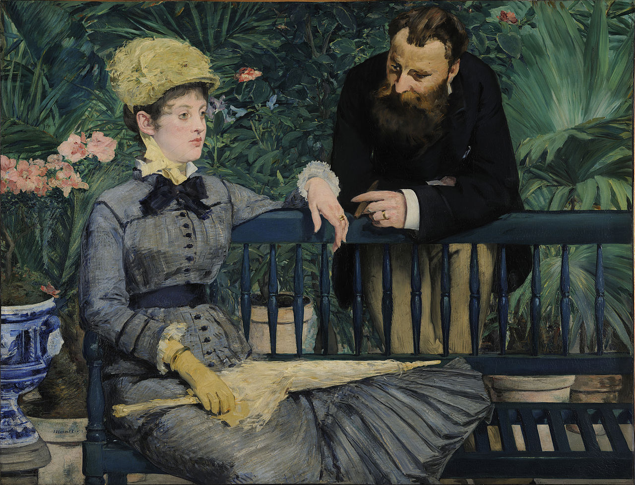 Manet Edouard Dans la Serre 1879